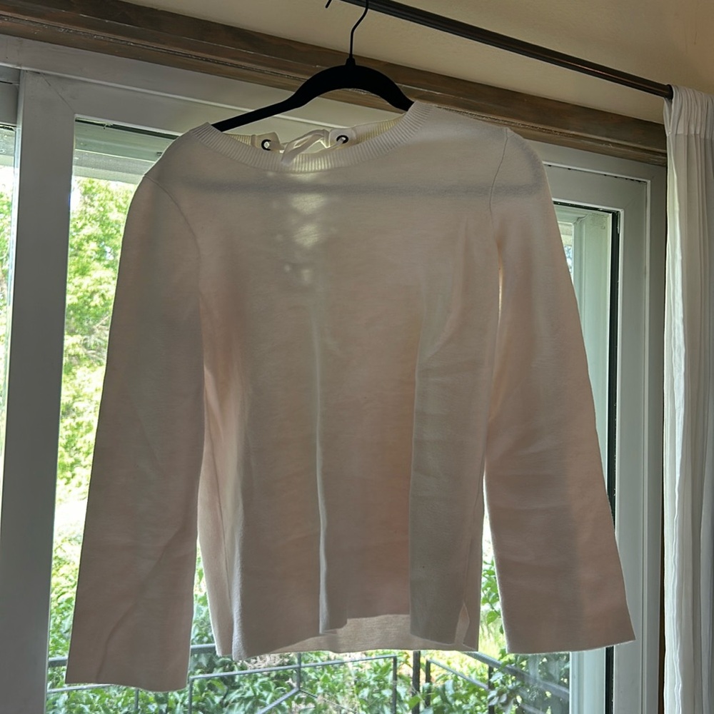 Madewell light pink sweater